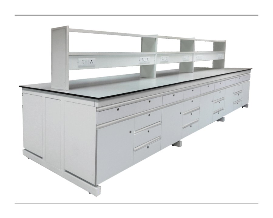 Wooden Laboratory Workbench
