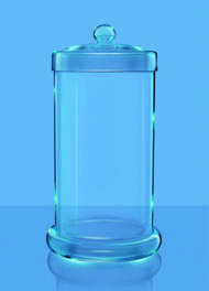 Cylindrical Museum Jar