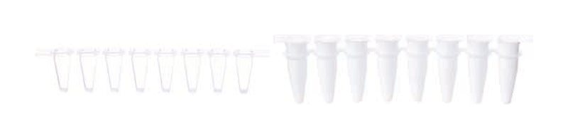 AmpQlear PCR 8 Strip Tubes And 8 Strip Caps