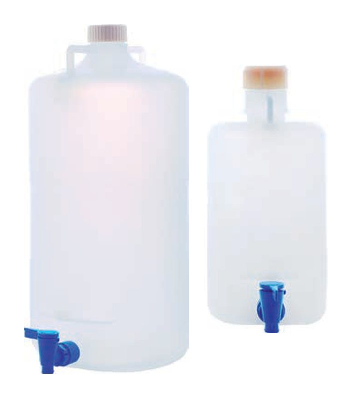 Aspirator Bottle With Stopcock