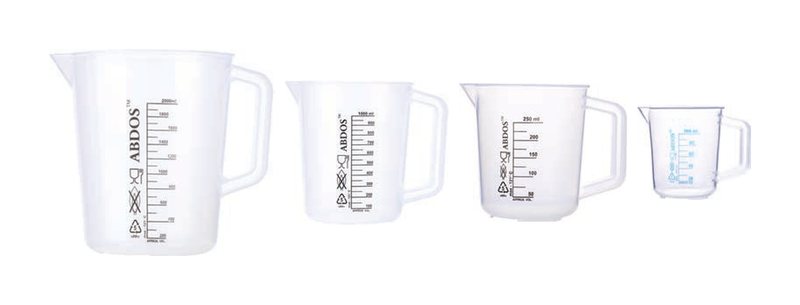 Beakers With Handle, PP & TPX
