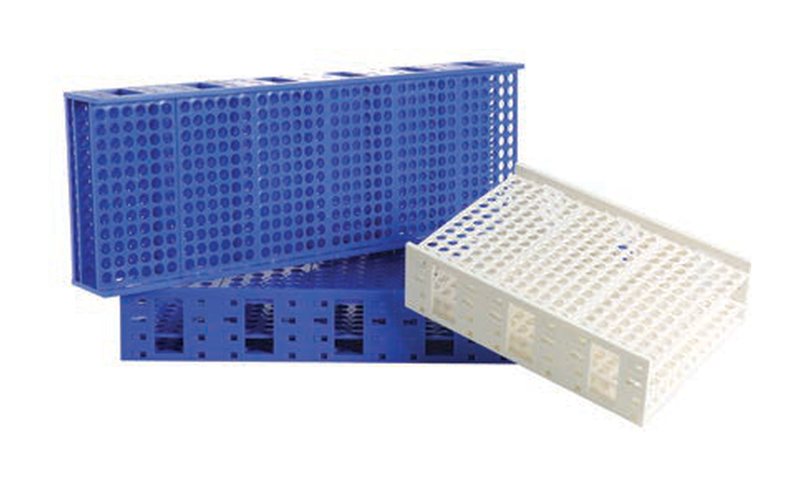 Double Jumbo Test Tube Rack, RPP