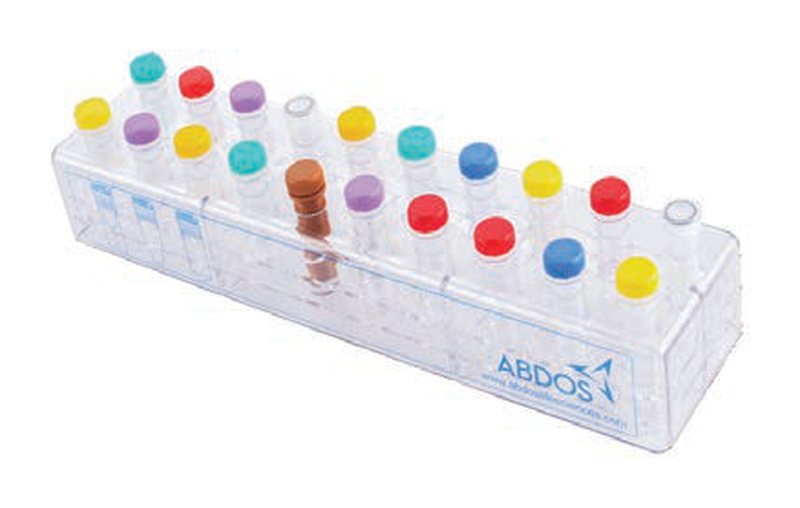 Screw Cap Tube Rack, PC 20 Places (10 X 2 Format)