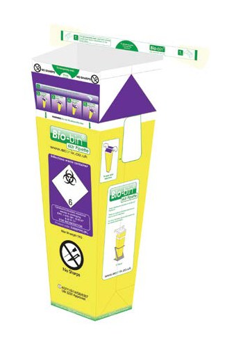 Sharps & Glass Disposal Bin